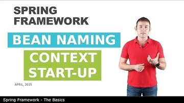 Именование бинов и старт контекста - 3 - The Basics of Spring Framework