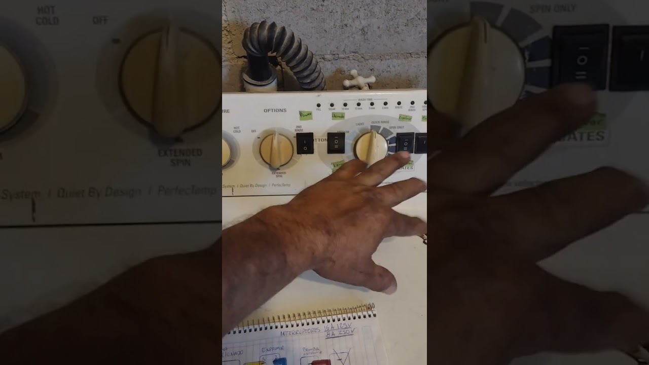 diagrama para poner manual lavadora general electric