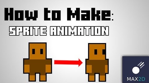 How to make Sprite Animation in max 2d (joystick) | Null