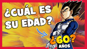 ¿Cuántos años tiene Vegeta?