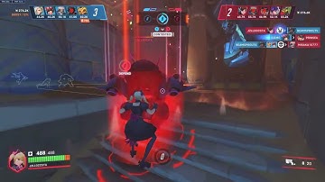Two Dva Ults in 10 Seconds (Overwatch Stadium)