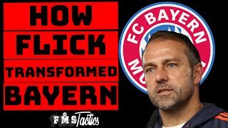 Hansi Flick's Bayern Munchen Tactics | How Flick Transformed Bayern Munich |