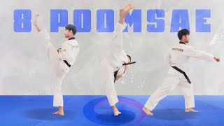 Aula de Taekwondo 9 - POOMSAE