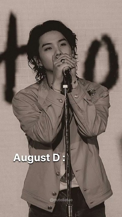 August D ya'll #shorts #augustd #suga #bts #fujikaze #edit
