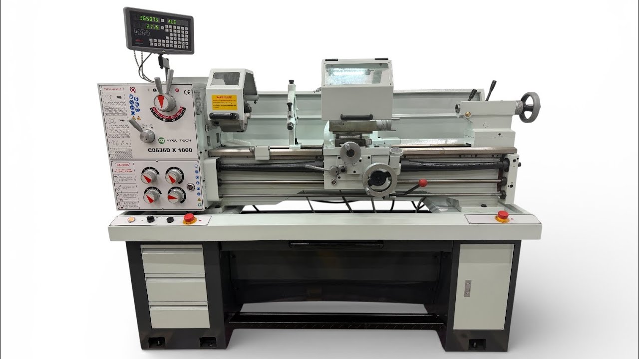 AYEL-TECH C0636D x 1000 Draaibank / Lathe / Drehmaschine / Tokarski stroj