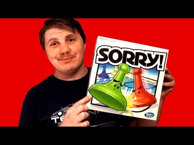  Hasbro Gaming Sorry! Family Board Games for Kids and