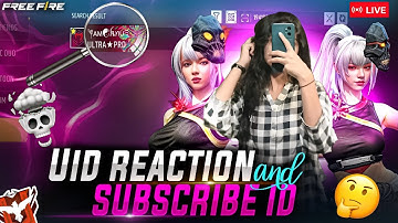 AM ANU  IS BACK IN LIVE FREE FIRE UID CHECK OUT ME🥺