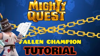 MIGHTY QUEST: EASY FALLEN CHAMPION FARMING HELP! screenshot 4