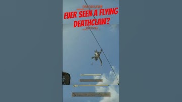 DEATHCLAWS CAN FLY??! #fallout #fallout4 #deathclaw #flyingbeast #homerun #baseball #gaming #fyp