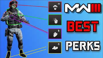 COD MW3 ULTIMATE PERK GUIDE!!! BEST PERK COMBOS!!!