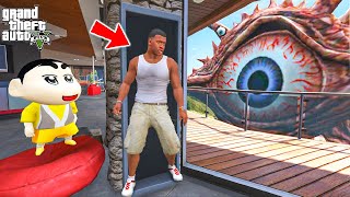 Shinchan and Franklin Hiding From Monsters Inside Franklin's House in GTA 5!