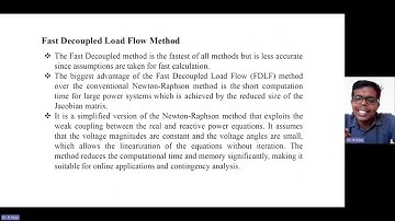2 Marks Fast Decoupled Load Flow Method Advantages and Limitations #powersystemanalysis