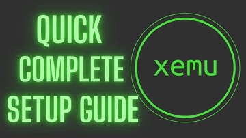 XEMU Quick Setup Guide | Set True 16:9 & EEPROM | NVIDIA Optimization | XBOX Emulator Tutorial
