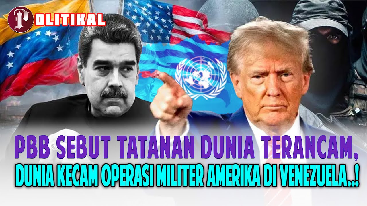 KECAMAN GLOBAL MENGGEMA DI PBB: SERANGAN AMERIKA DI VENEZUELA DINILAI LANGGAR PIAGAM!