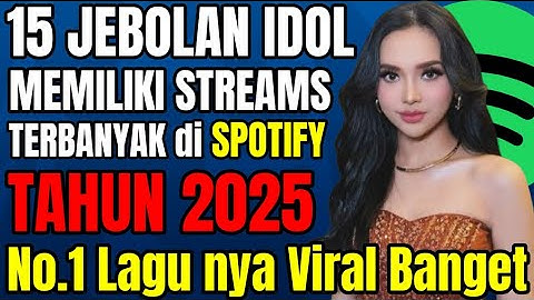 HERE ARE THE 15 INDONESIAN IDOL GRADUATES WHO HAVE THE MOST STREAMS ON SPOTIFY IN 2025