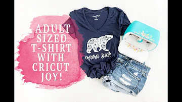 Can you make shirts with Cricut joy?