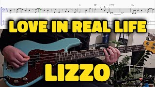 Lizzo - Love In Real Life - Bass Line - Score - Tabs - Cover Resimi