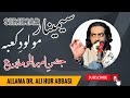 Allama dr ali hur abbasi  seminar the ali as day  urdu  hindi