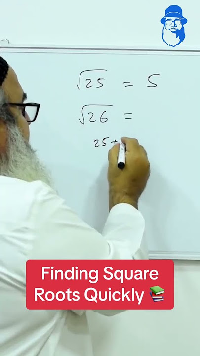 How To Square Root Super Fast