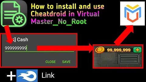 How to install and use Cheatdroid in Virtual Master
