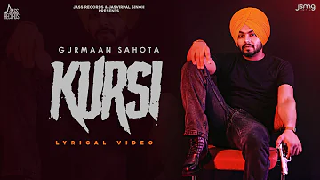 Kursi (Full Song) Gurmaan Sahota | Jang Dhillon | Bravo | New Punjabi Songs 2022 | Jass Records