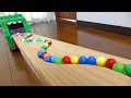 Marble Run Race ASMR ☆ Marble Run Rolling Ball &amp; Gacha Gacha &amp; Track