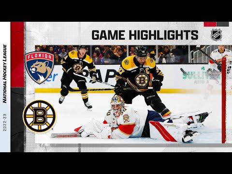 Panthers @ bruins 12/19 | nhl highlights 2022