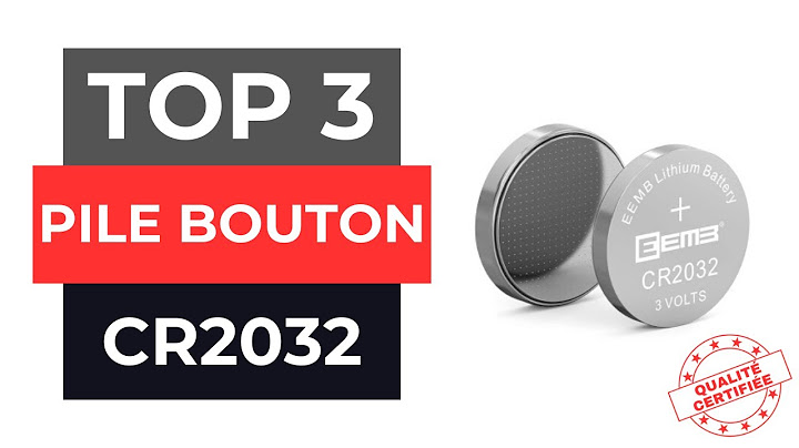 TOP 3 Meilleure Pile CR2032 2024