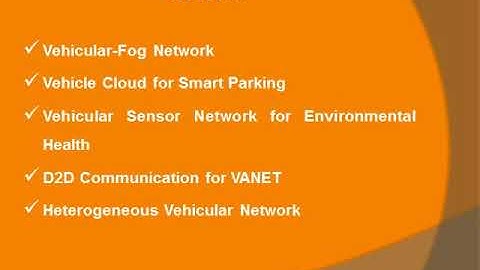 PhD Research Topics in VANET | PhD Research Projects Topics in VANET