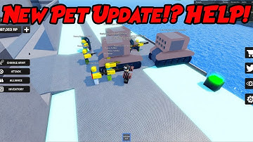 Noob Army Tycoon Pet Update! Roblox!