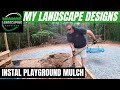 Innovative Playground Transformation with Geotextile and Resilient Mulch