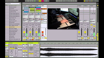 Ableton Live : (near FAIL) recording and triggering all automation into clips by MIDI loopback