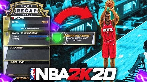 BEST SHOOTING BADGE METHOD FOR ANY BUILD IN NBA 2K20! HOW TO GET YOUR SHOOTING BADGES IN 1 DAY!