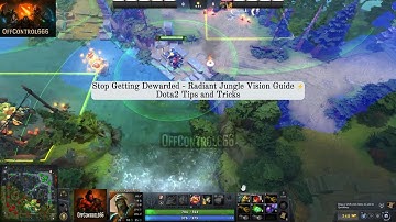 Stop Getting Dewarded - Radiant Jungle Vision Guide ⚡Dota2 Tips and Tricks
