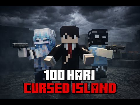 100 Hari Minecraft Horor Terdampar di Pulau Terkutuk