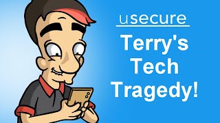 Terry's Tech Tragedy!  -  Device Security Training Video
