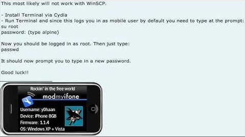 How to change OpenSSH Password via Terminal