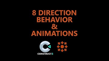 Construct 3 Tutorial - Stardew Valley style 8 Direction Behavior and Animation