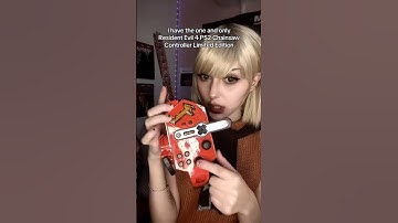 Resident Evil 4 Chainsaw Controller Limited Edition 🧡 #residentevil4 #videogamescollection #gaming