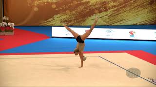 Bykovskaia Agata Kgz - 2018 Rhythmic Worlds Sofia Bul - Qualifications Ball