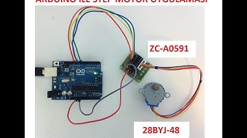 Arduino ile Step Motor Sürme