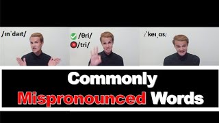 Commonly Mispronounced English Words  | Improve  Your English Pronunciation in Few Minutes |Vlog#9