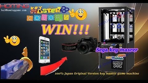 100% SEGA Key master game machine how to win (hui@hominggame.com)