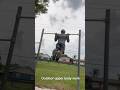 Outdoor upper body work. Stay consistent. #fitness #calisthenics #parkworkout #pullups #motivation