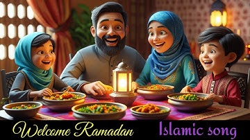 Welcome Ramadan | A Joyful Song for the Blessed Month | Ramadan Nasheed 2025 💜 @Bismillah-711 🌟