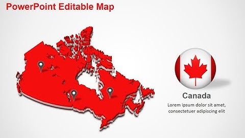 Canada PowerPoint Map Slides - DigitalOfficePro #008M00