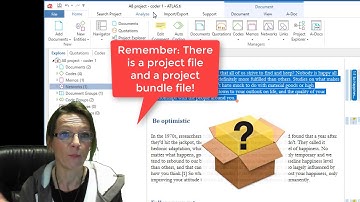 25 ATLAS.ti 8 Win - Mac compatibilty / Merging projects across plattforms