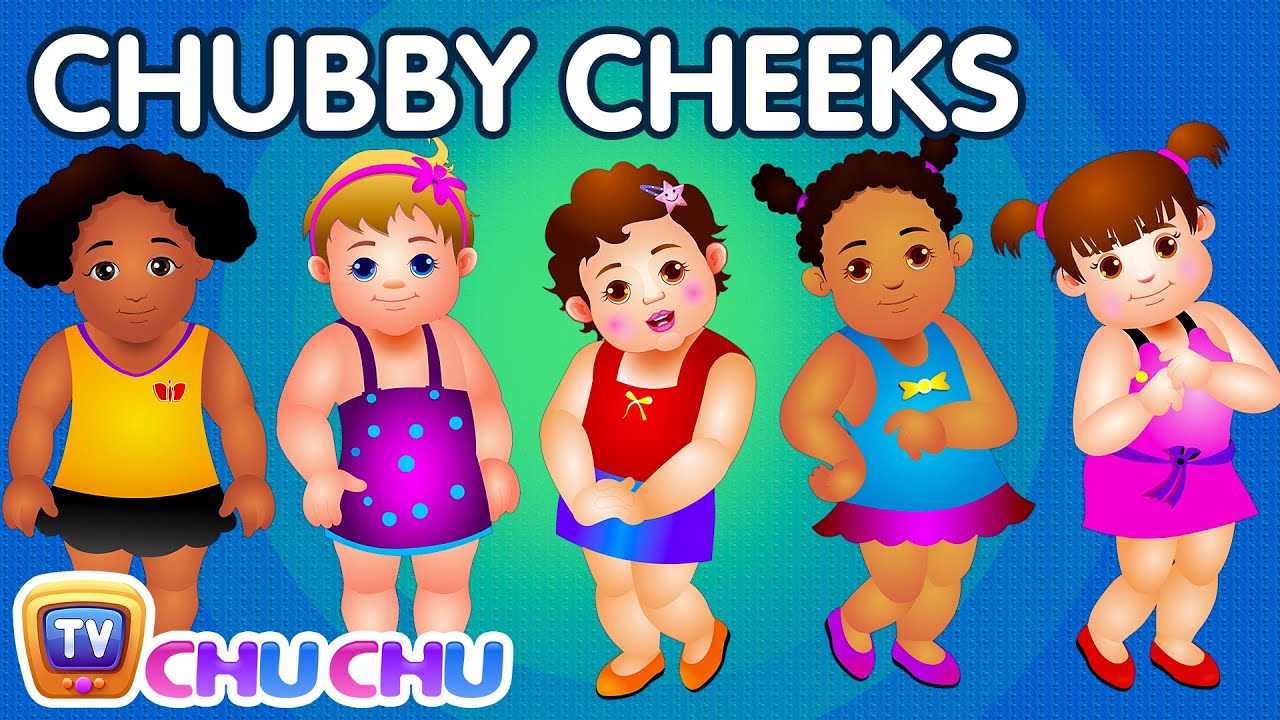 Chubby Cheeks Rhyme   Love All  Help All   NEW VERSION   Popular Nursery Rhymes for Children