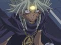 Marik gets punched by Obelisk the Tormentor