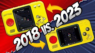 2023 Pac-Man Pocket Player Pro vs. 2018 Pac-Man Pocket Player | COMPARISON screenshot 3